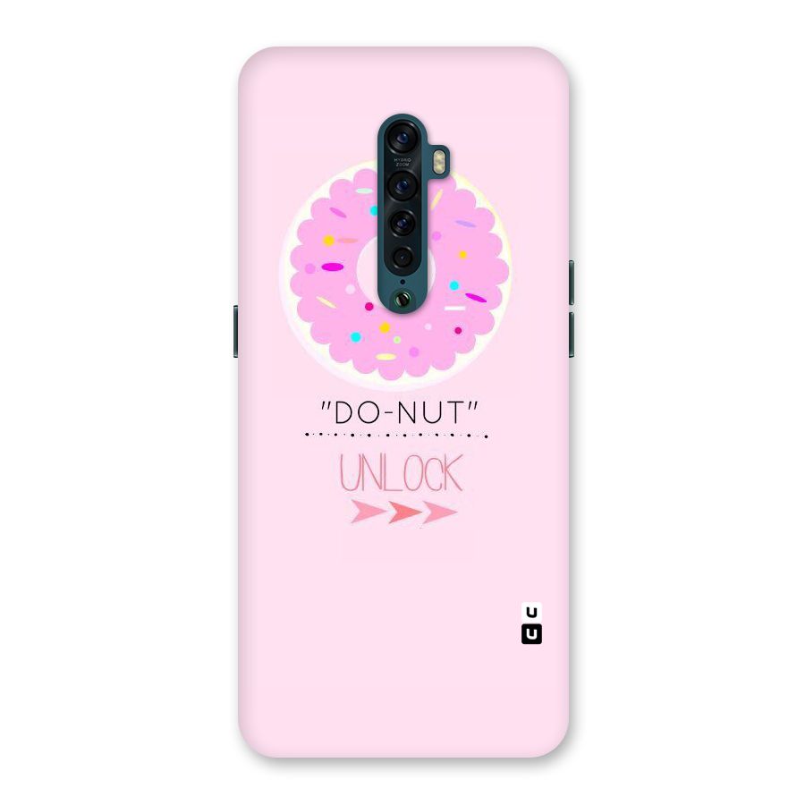 Do-Nut Unlock Back Case for Oppo Reno2