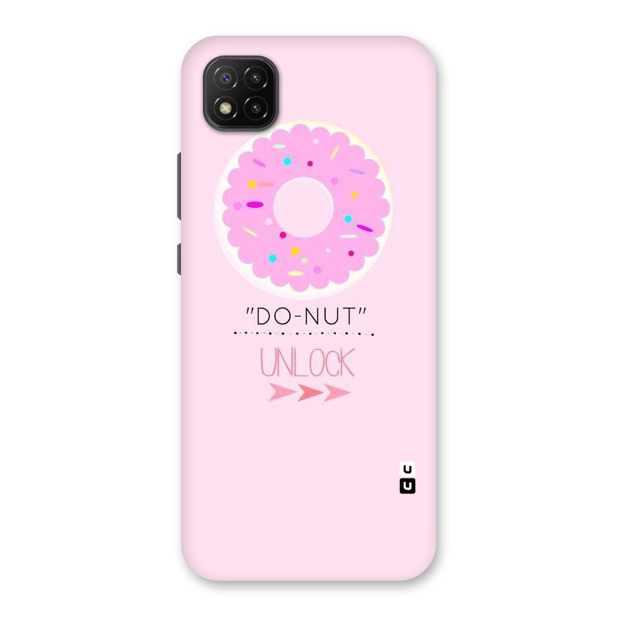 Do-Nut Unlock Back Case for Poco C3