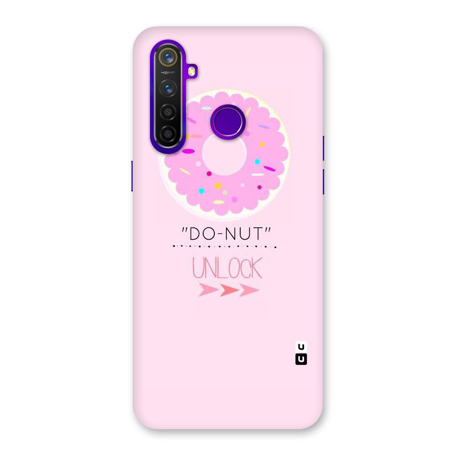 Do-Nut Unlock Back Case for Realme 5 Pro