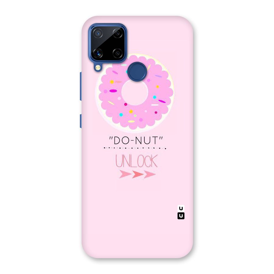 Do-Nut Unlock Back Case for Realme C15