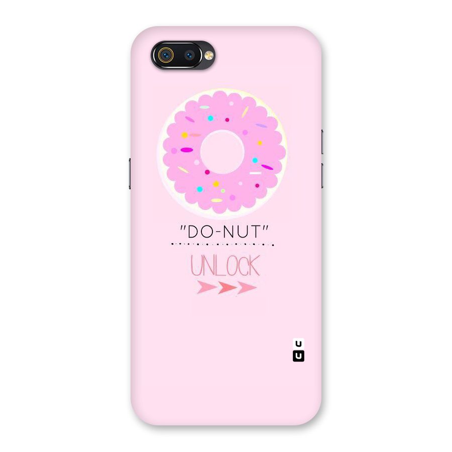 Do-Nut Unlock Back Case for Realme C2