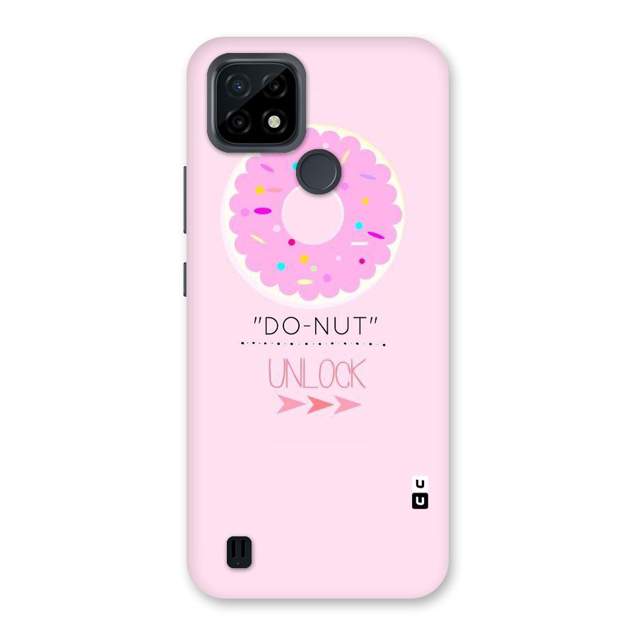 Do-Nut Unlock Back Case for Realme C21