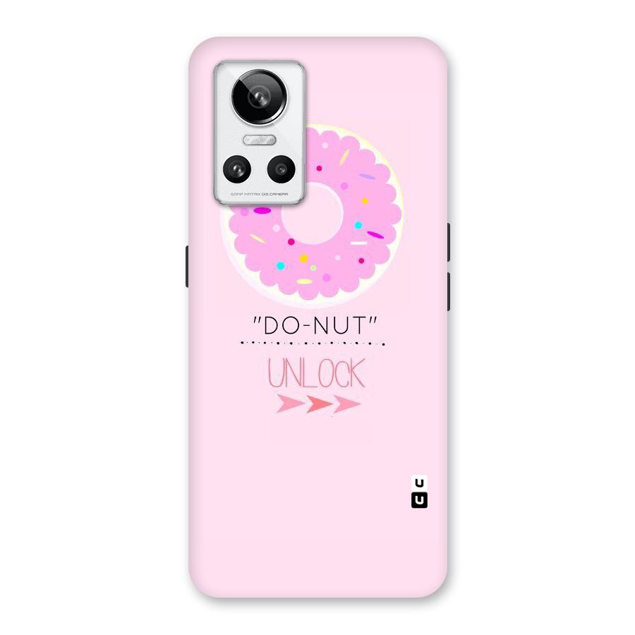Do-Nut Unlock Back Case for Realme GT Neo 3