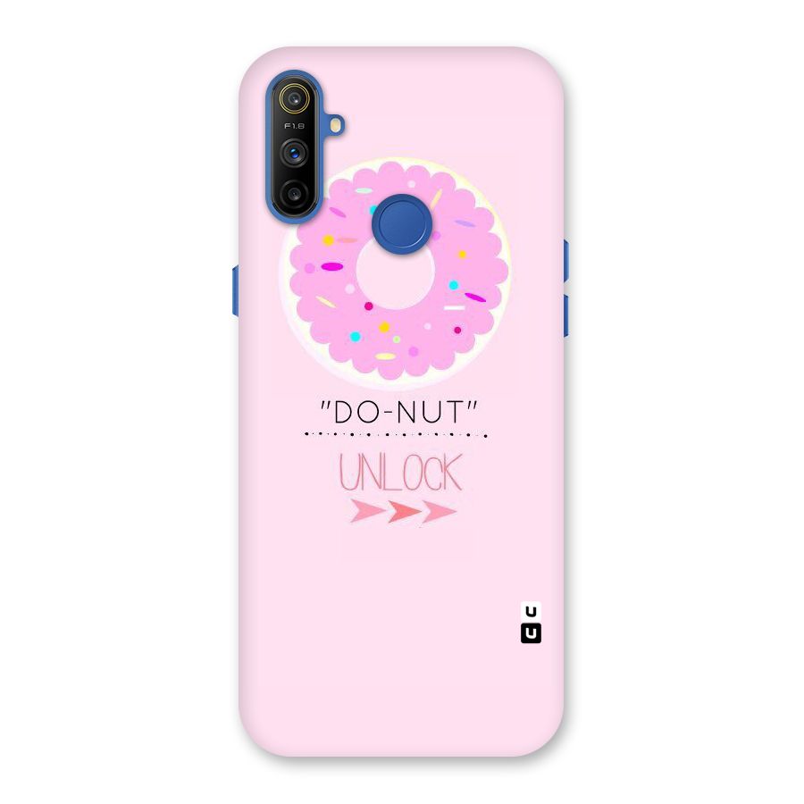 Do-Nut Unlock Back Case for Realme Narzo 10A