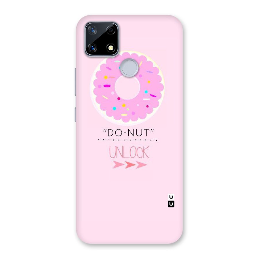 Do-Nut Unlock Back Case for Realme Narzo 20