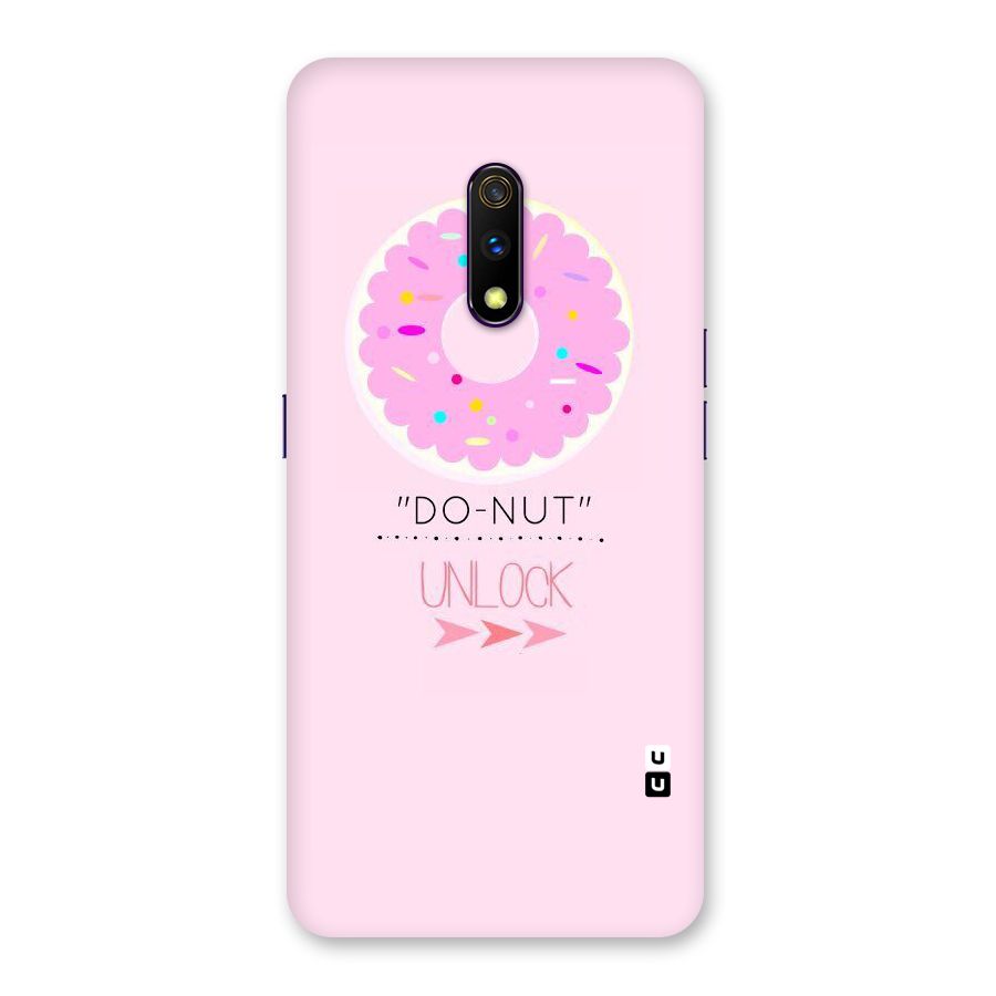 Do-Nut Unlock Back Case for Realme X