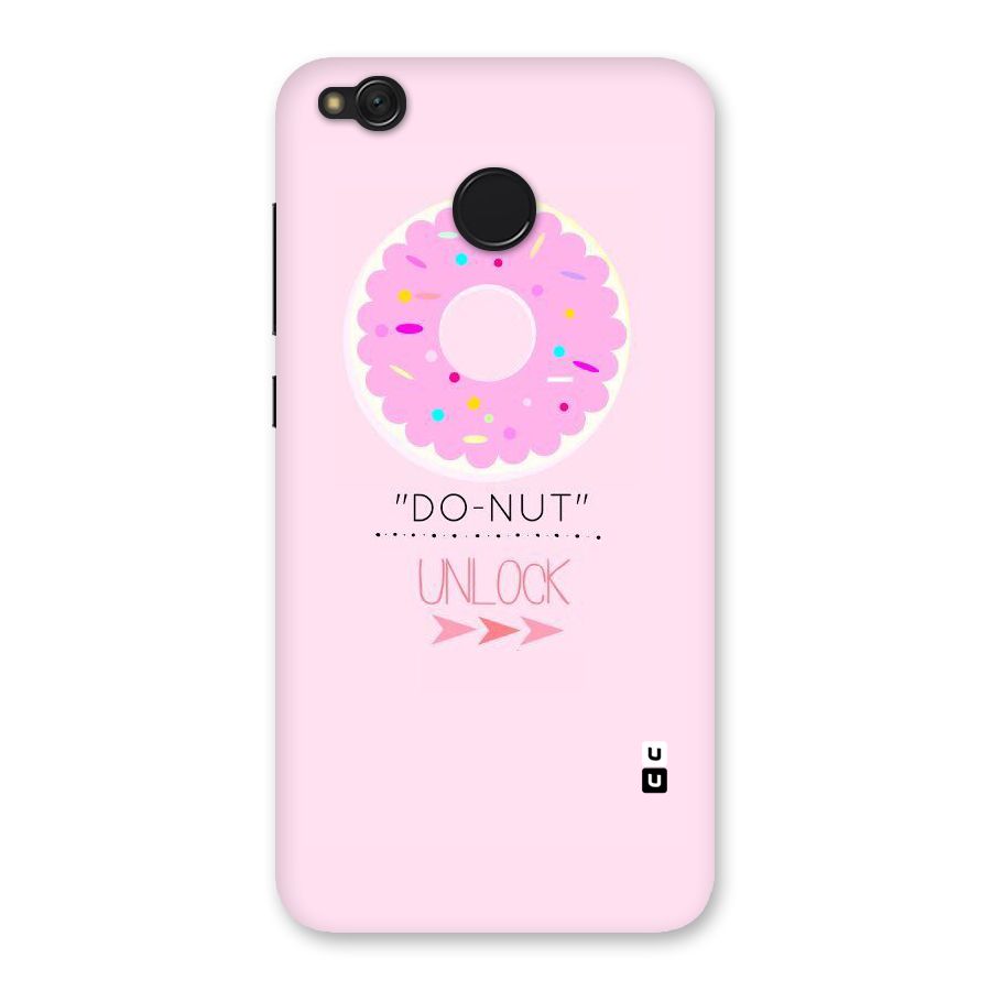 Do-Nut Unlock Back Case for Redmi 4