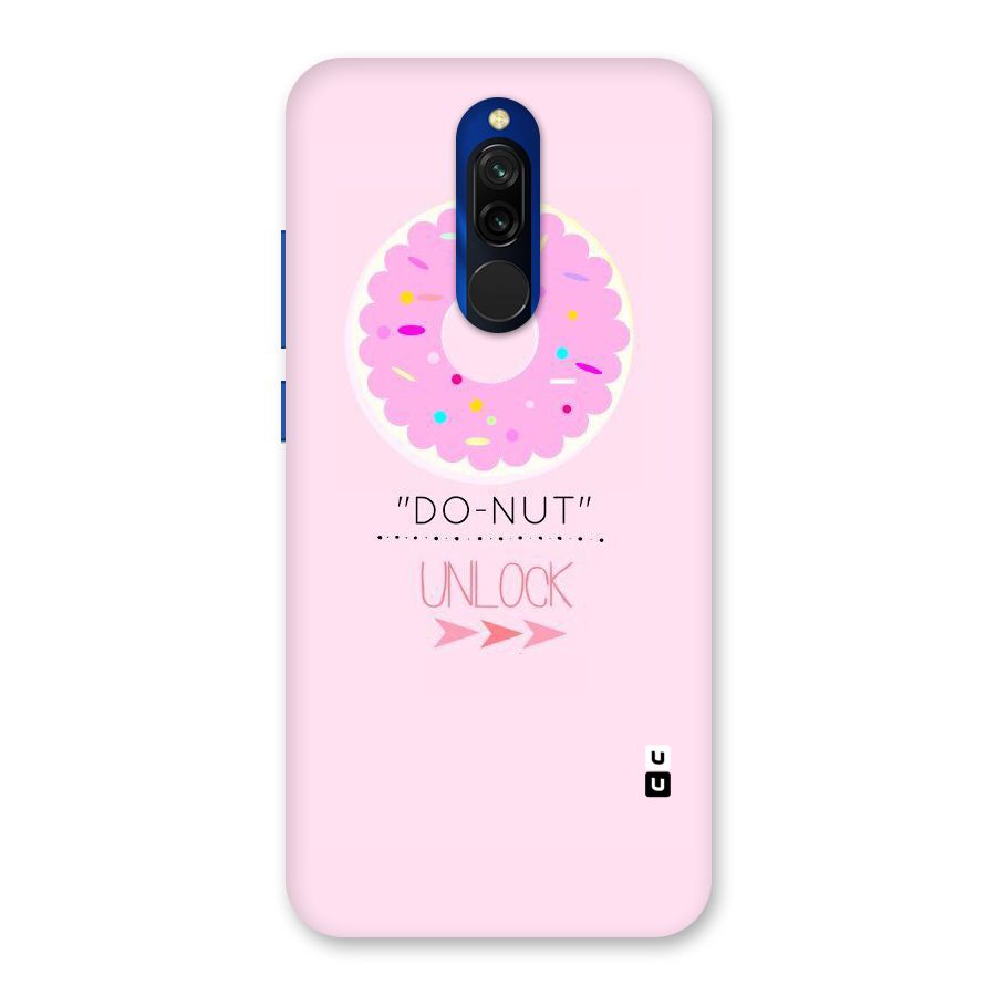 Do-Nut Unlock Back Case for Redmi 8