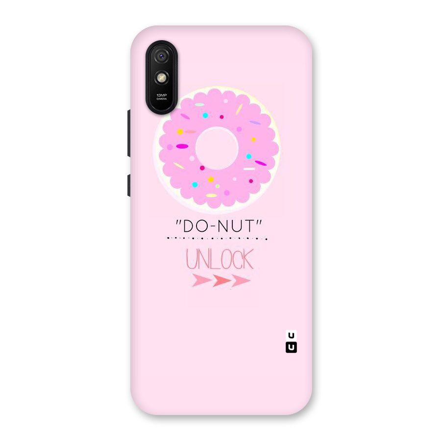 Do-Nut Unlock Back Case for Redmi 9A