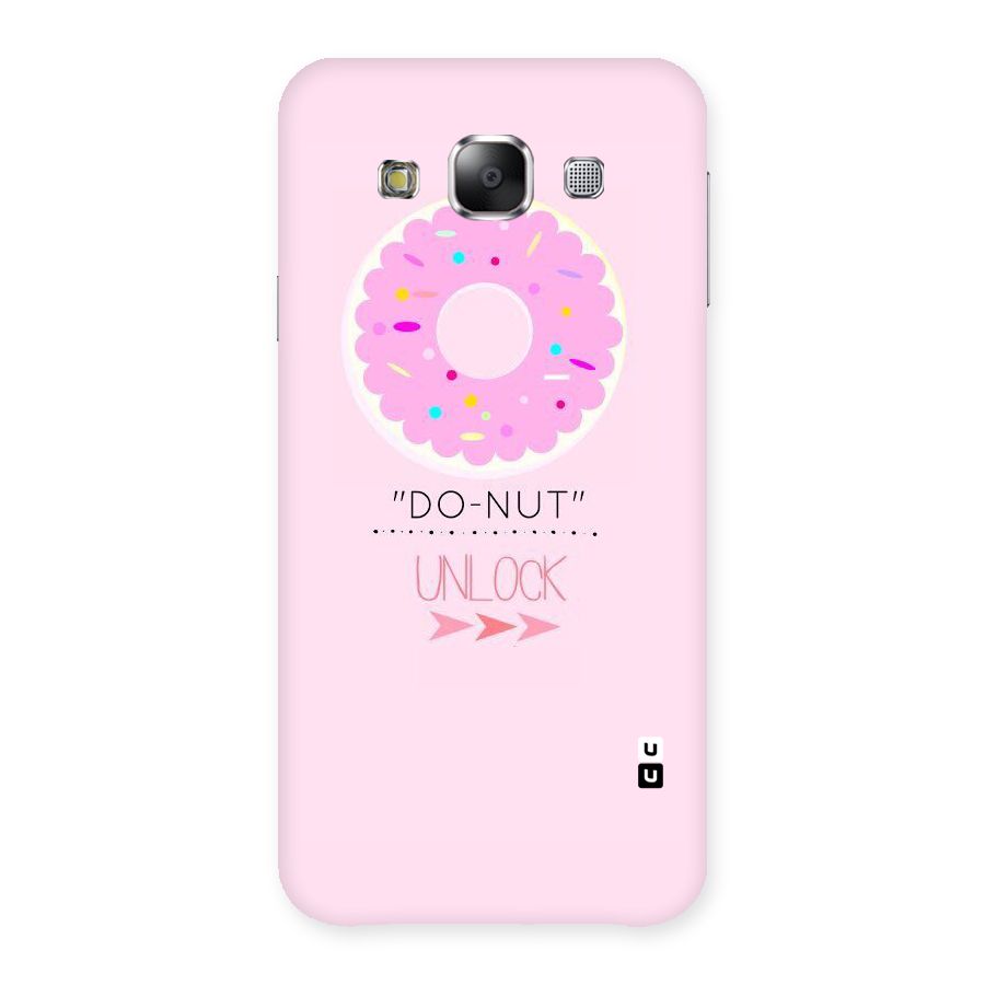 Do-Nut Unlock Back Case for Samsung Galaxy E5
