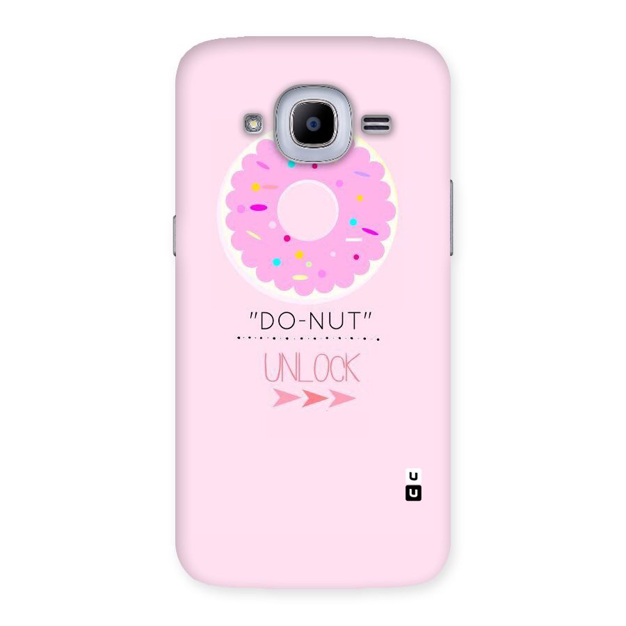 Do-Nut Unlock Back Case for Samsung Galaxy J2 Pro