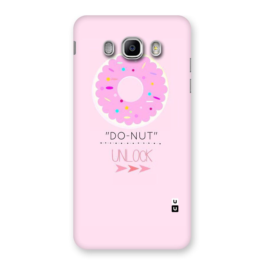 Do-Nut Unlock Back Case for Samsung Galaxy J5 2016