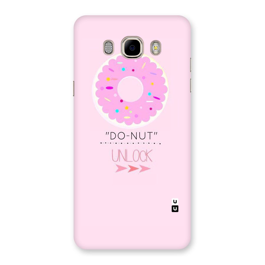 Do-Nut Unlock Back Case for Samsung Galaxy J7 2016
