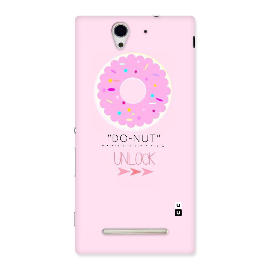 Do-Nut Unlock Back Case for Sony Xperia C3