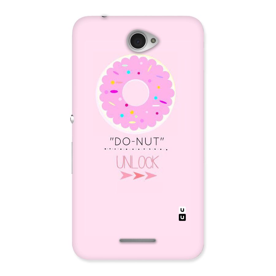 Do-Nut Unlock Back Case for Sony Xperia E4