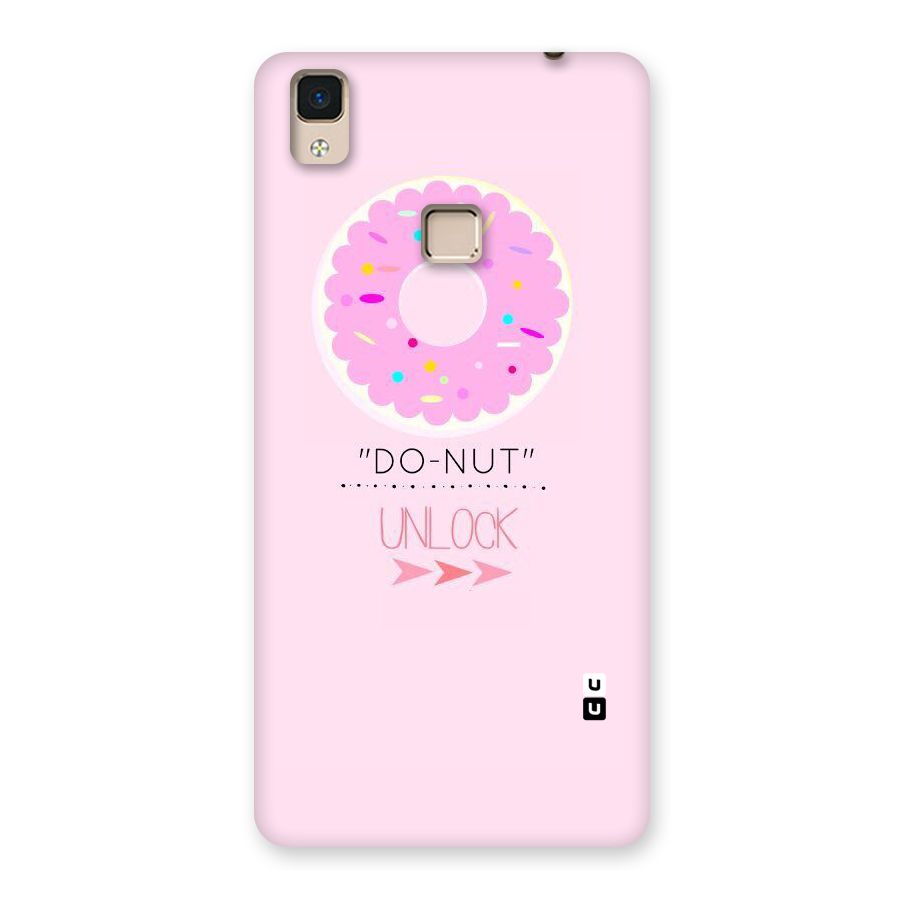 Do-Nut Unlock Back Case for V3 Max