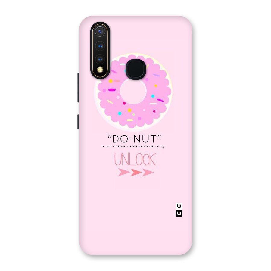 Do-Nut Unlock Back Case for Vivo U20