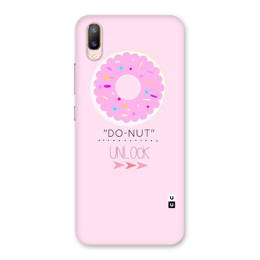 Do-Nut Unlock Back Case for Vivo V11 Pro