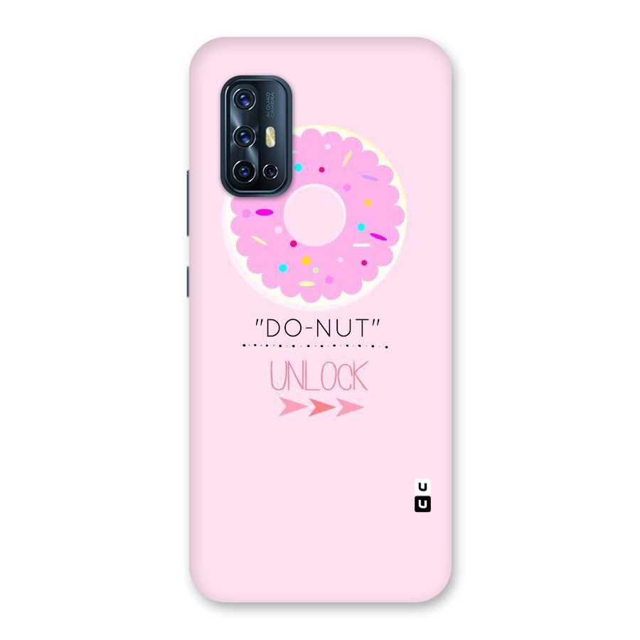 Do-Nut Unlock Back Case for Vivo V17