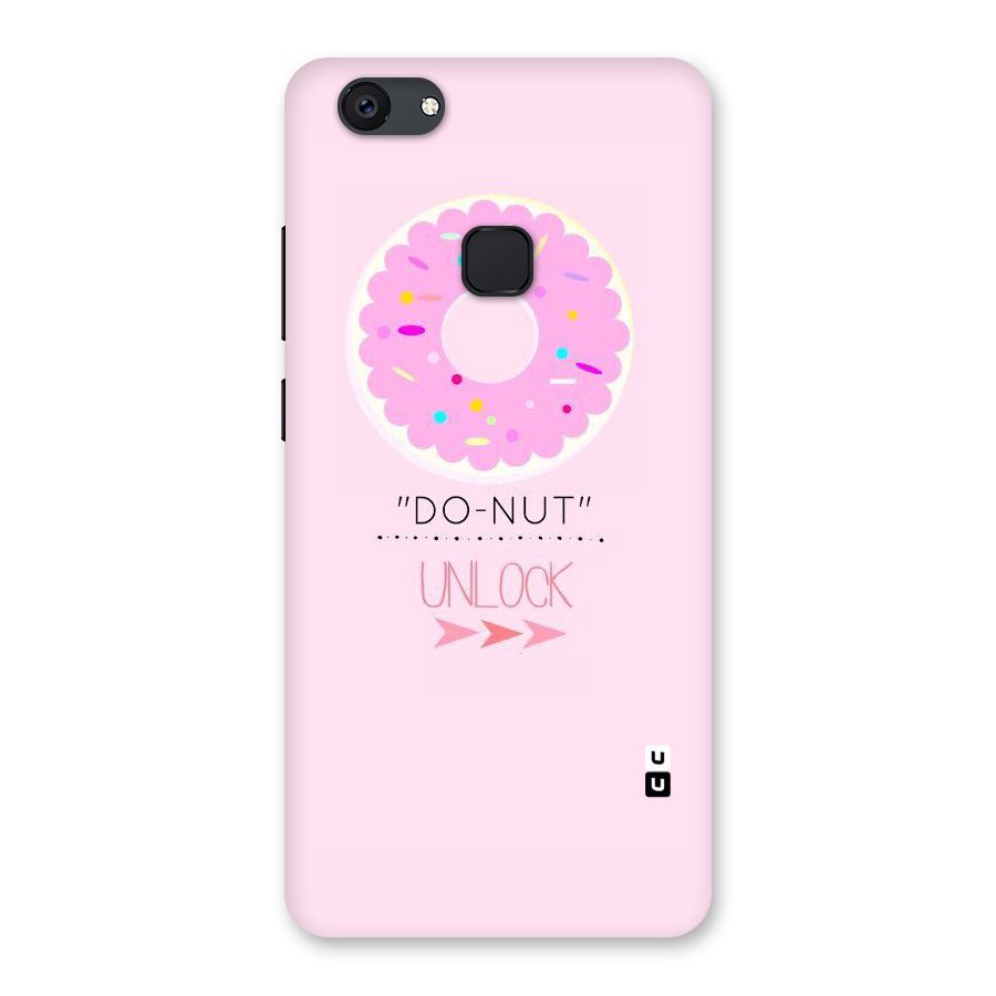 Do-Nut Unlock Back Case for Vivo V7 Plus