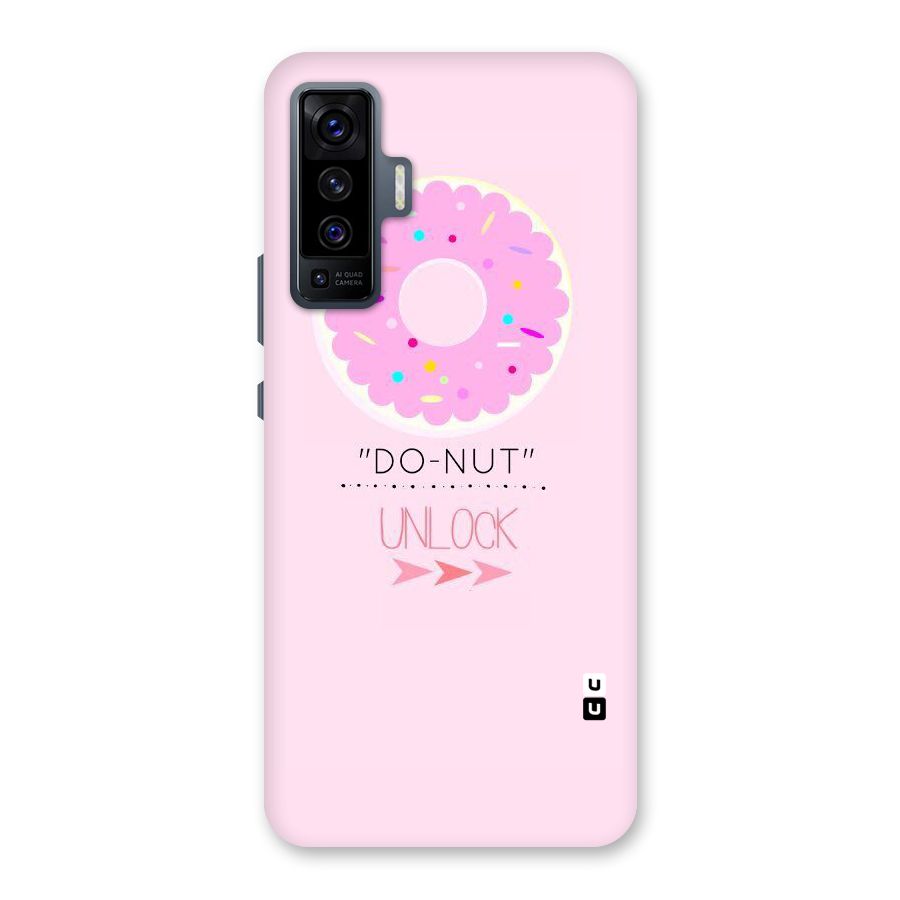 Do-Nut Unlock Back Case for Vivo X50