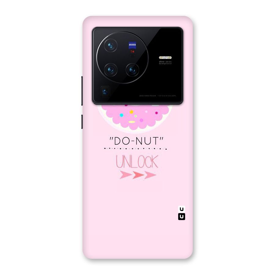 Do-Nut Unlock Back Case for Vivo X80 Pro