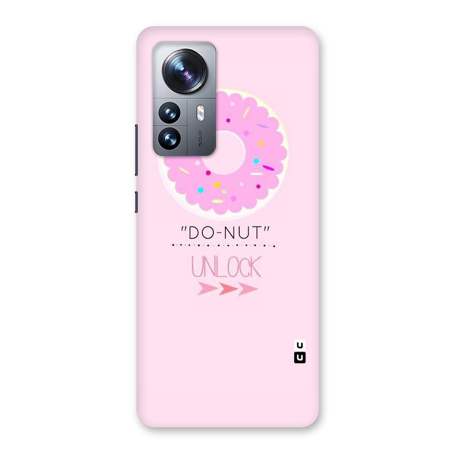 Do-Nut Unlock Back Case for Xiaomi 12 Pro