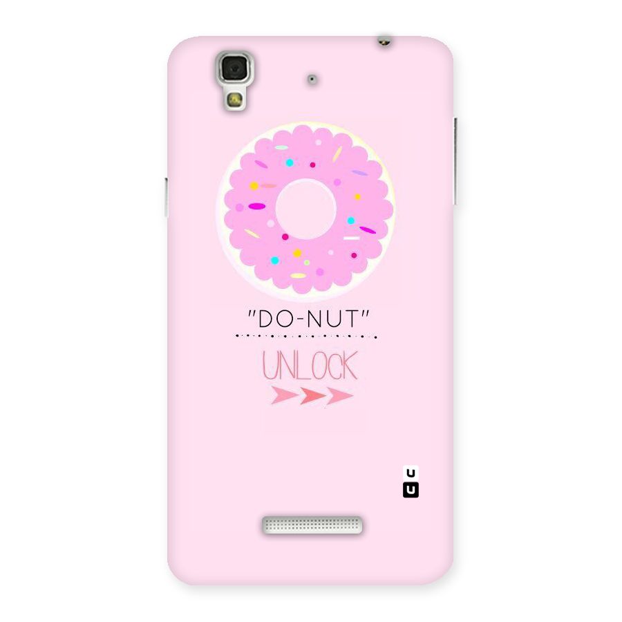 Do-Nut Unlock Back Case for Yu Yureka