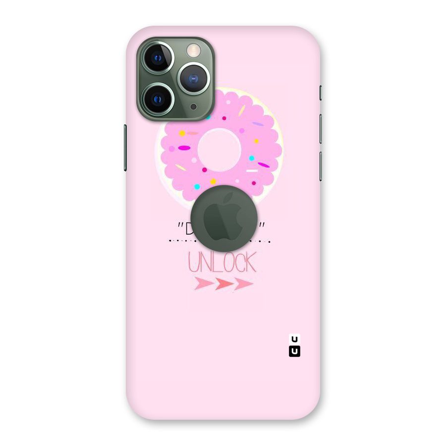 Do-Nut Unlock Back Case for iPhone 11 Pro Logo  Cut
