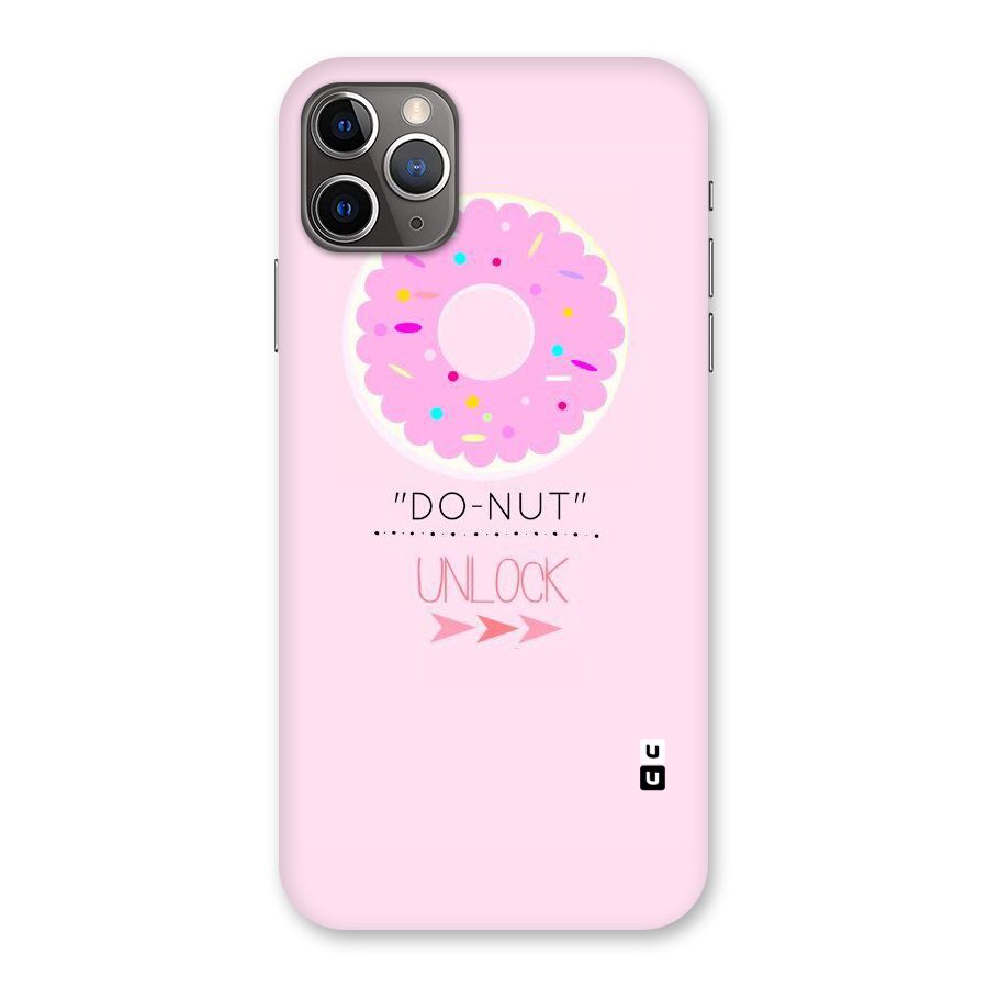 Do-Nut Unlock Back Case for iPhone 11 Pro Max