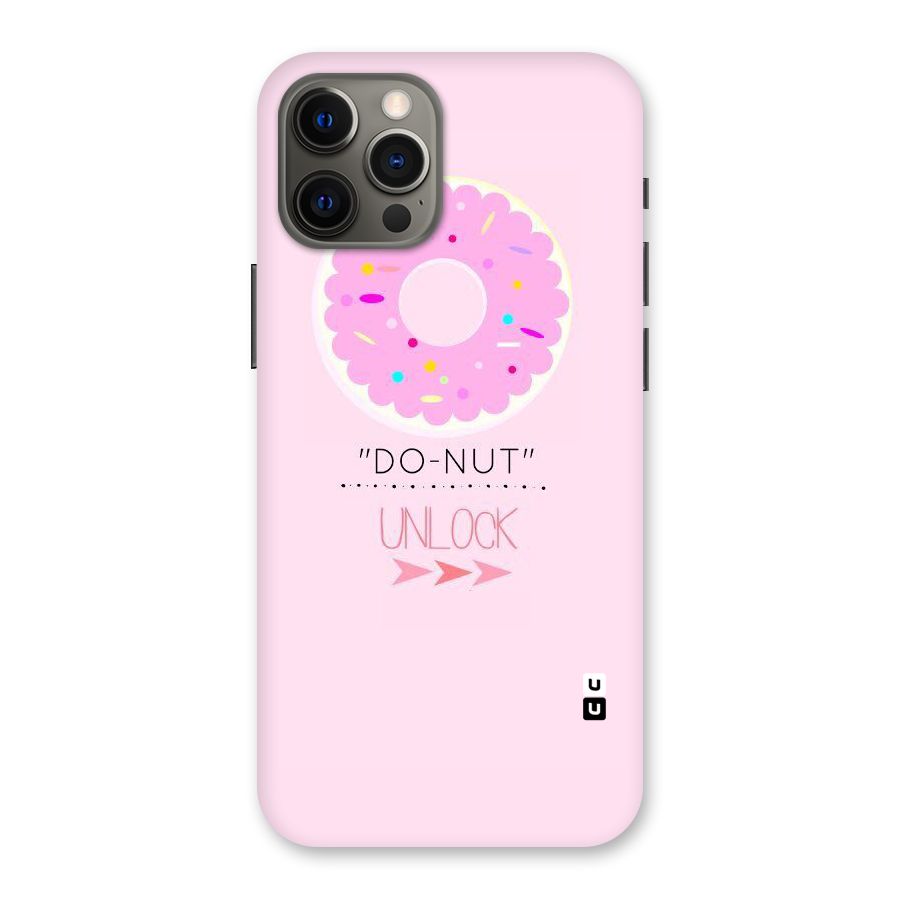 Do-Nut Unlock Back Case for iPhone 12 Pro Max