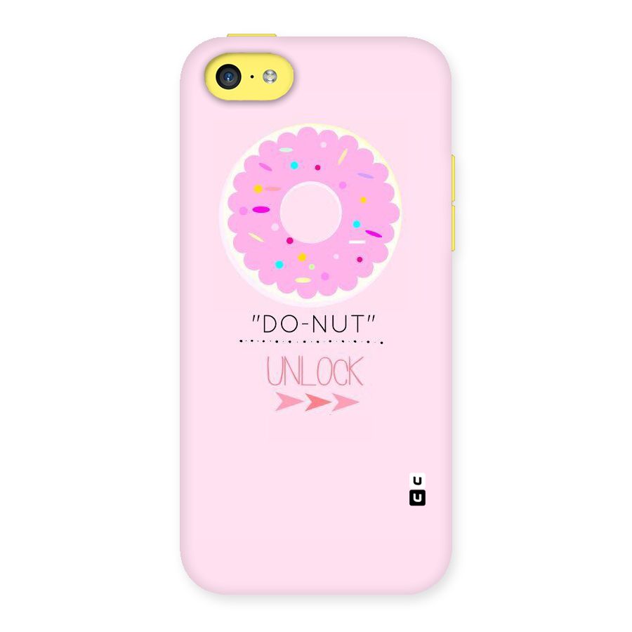 Do-Nut Unlock Back Case for iPhone 5C