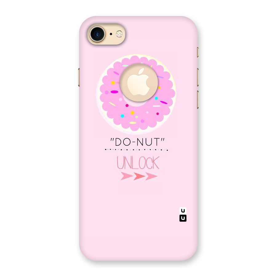 Do-Nut Unlock Back Case for iPhone 7 Logo Cut