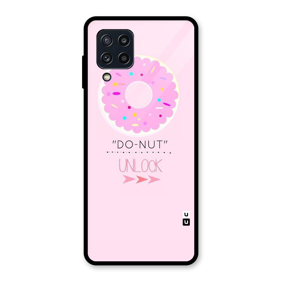 Do-Nut Unlock Glass Back Case for Galaxy M32