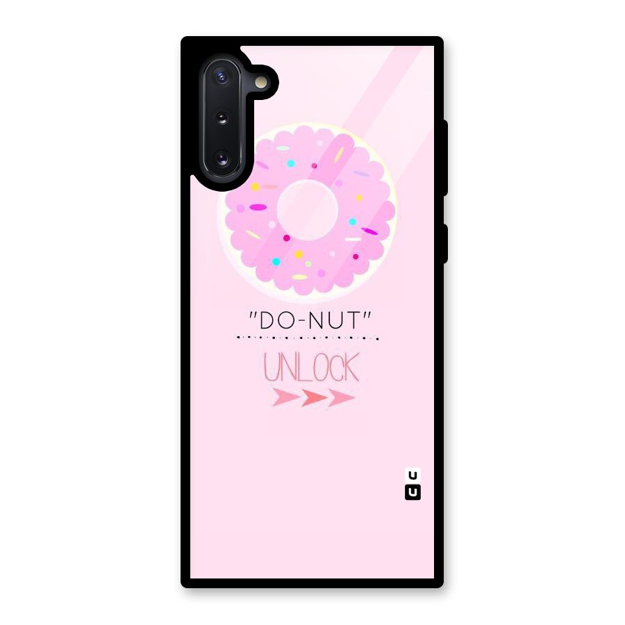 Do-Nut Unlock Glass Back Case for Galaxy Note 10