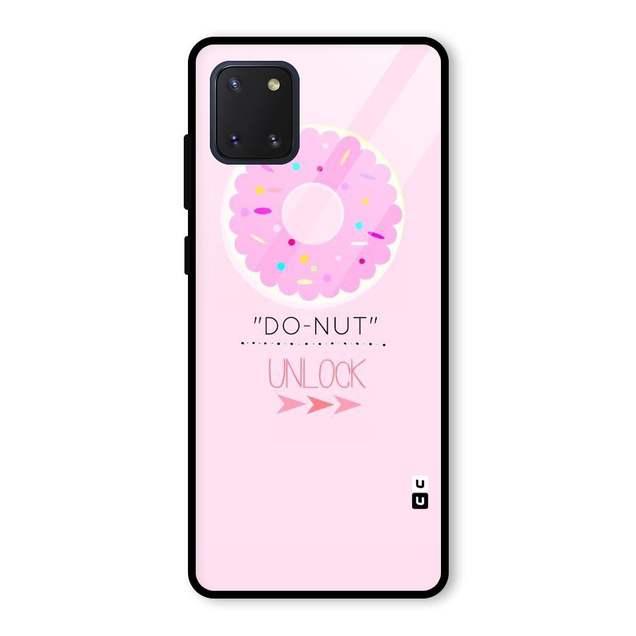Do-Nut Unlock Glass Back Case for Galaxy Note 10 Lite