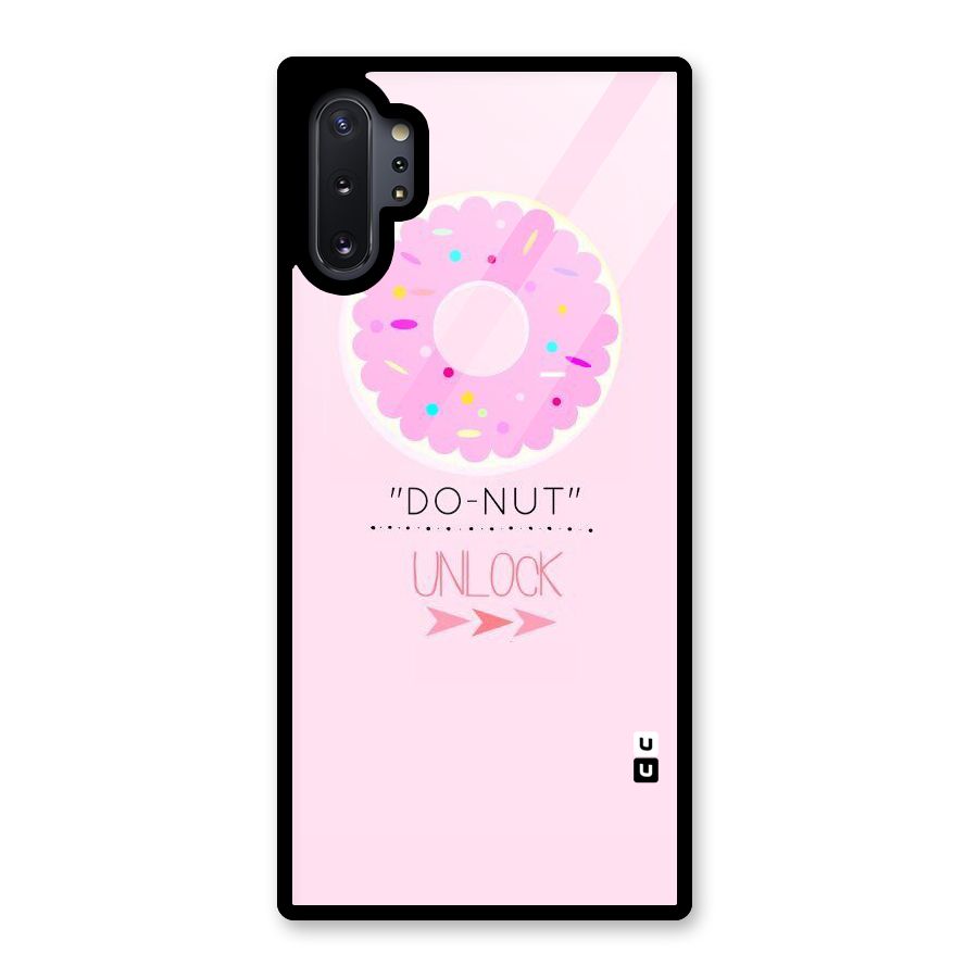 Do-Nut Unlock Glass Back Case for Galaxy Note 10 Plus