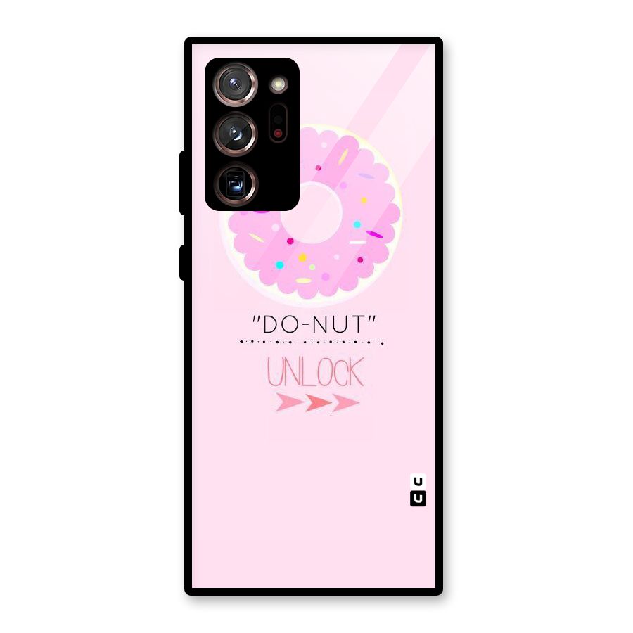 Do-Nut Unlock Glass Back Case for Galaxy Note 20 Ultra