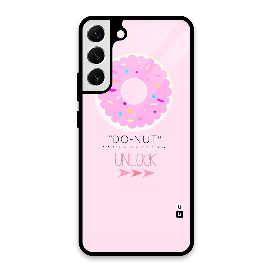 Do-Nut Unlock Glass Back Case for Galaxy S22 Plus 5G