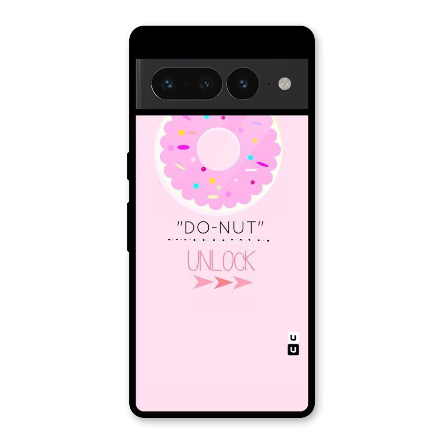 Do-Nut Unlock Glass Back Case for Google Pixel 7 Pro