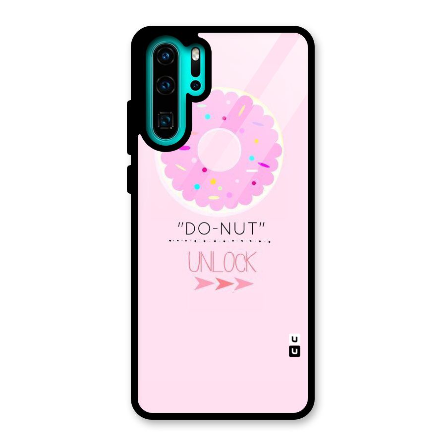 Do-Nut Unlock Glass Back Case for Huawei P30 Pro