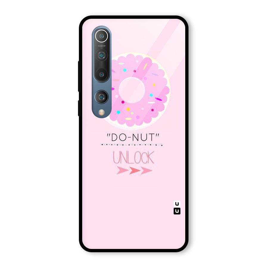 Do-Nut Unlock Glass Back Case for Mi 10