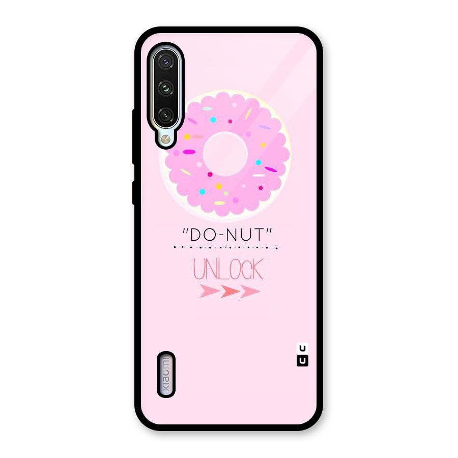 Do-Nut Unlock Glass Back Case for Mi A3