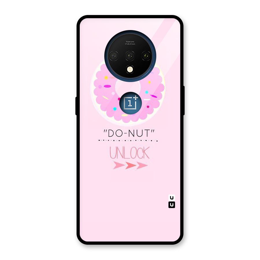 Do-Nut Unlock Glass Back Case for OnePlus 7T