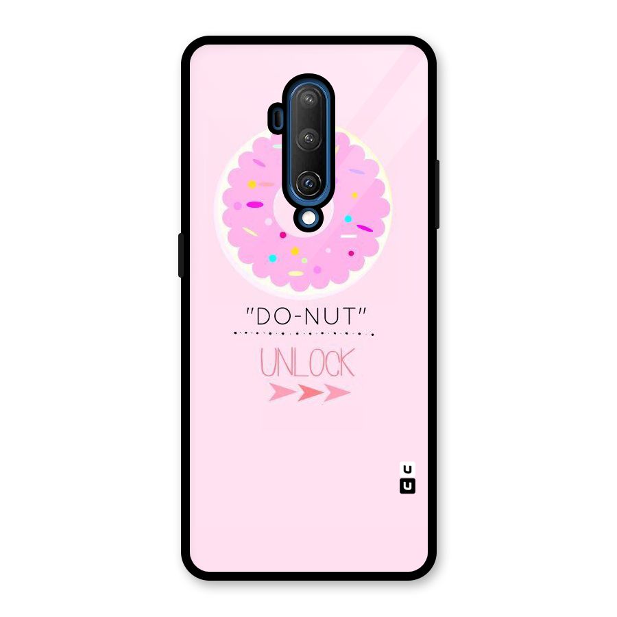 Do-Nut Unlock Glass Back Case for OnePlus 7T Pro