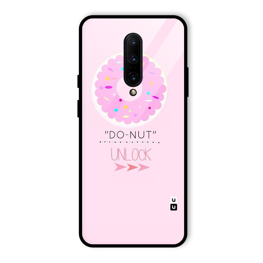 Do-Nut Unlock Glass Back Case for OnePlus 7 Pro
