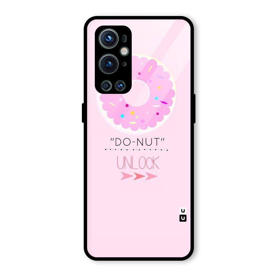 Do-Nut Unlock Glass Back Case for OnePlus 9 Pro