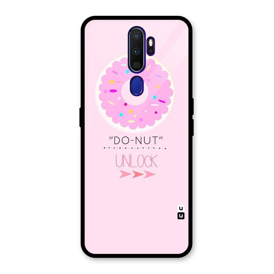Do-Nut Unlock Glass Back Case for Oppo A9 (2020)
