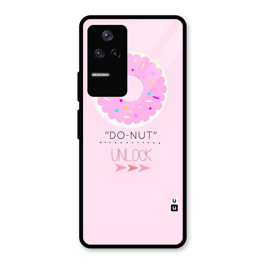 Do-Nut Unlock Glass Back Case for Poco F4 5G