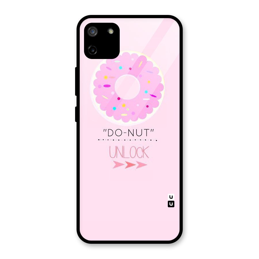 Do-Nut Unlock Glass Back Case for Realme C11